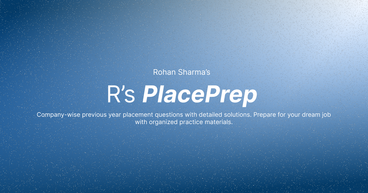 R's PlacePrep - Image 1
